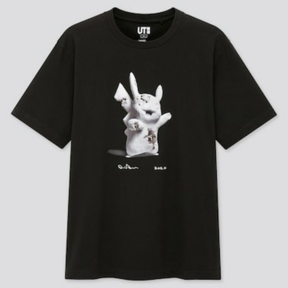 Daniel arsham x Pokemon x Uniqlo Crystal Pikachu Tee - Picture 1 of 2